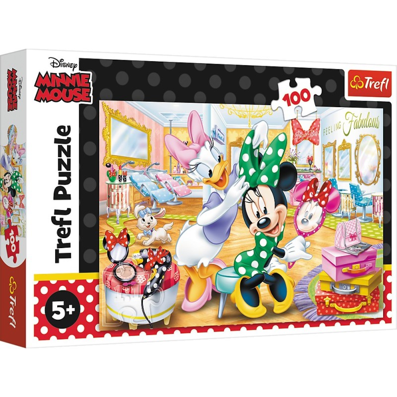Puzzle 100 piese - Minnie in Beauty...