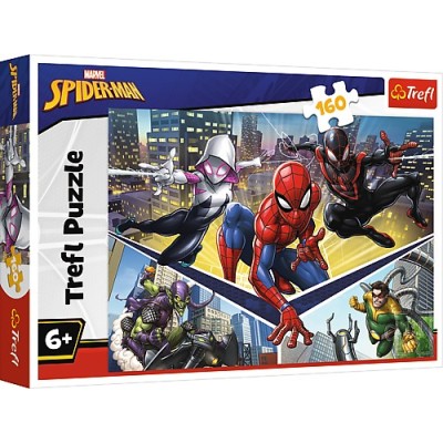 Puzzle 160 piese Trefl - Spiderman Power (Trefl-15422)