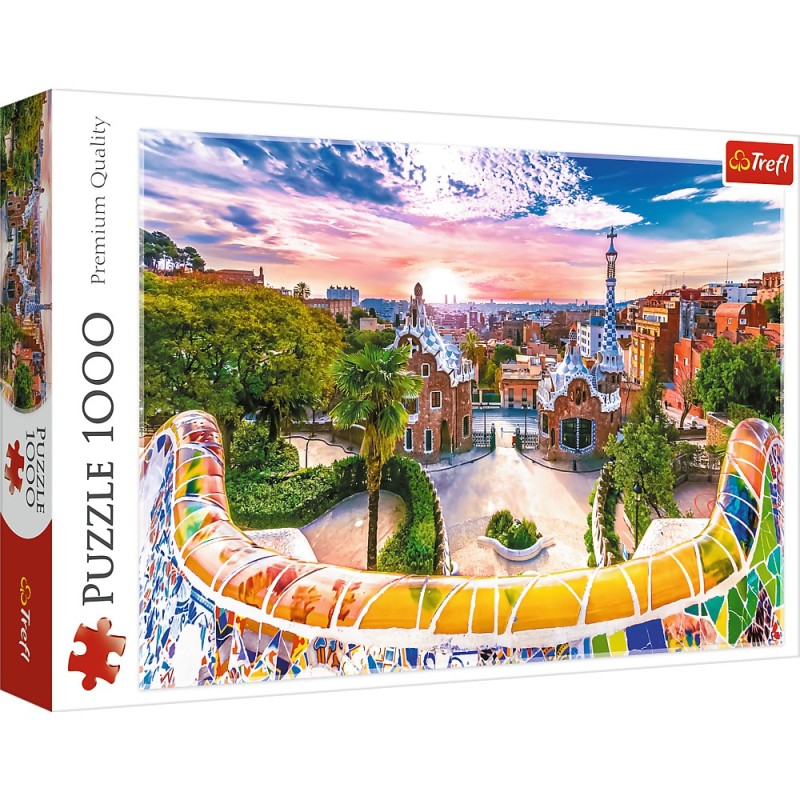 Puzzle 1000 piese Trefl - Sunset over...