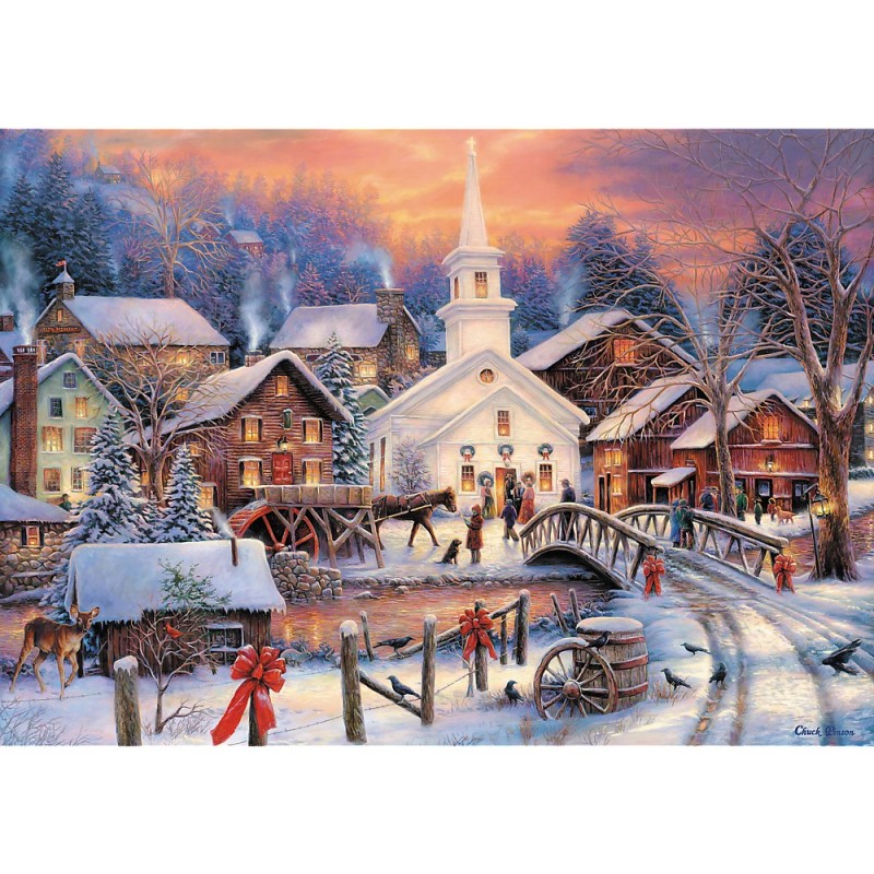 Puzzle Trefl -White Christmas, 1000...