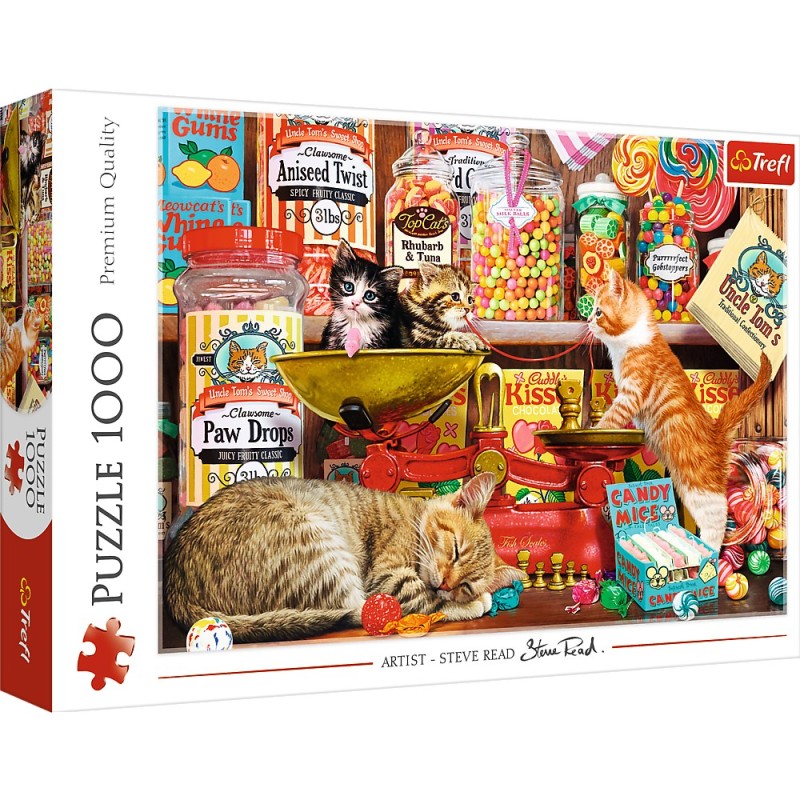 Puzzle 1000 piese - Cute Cats...