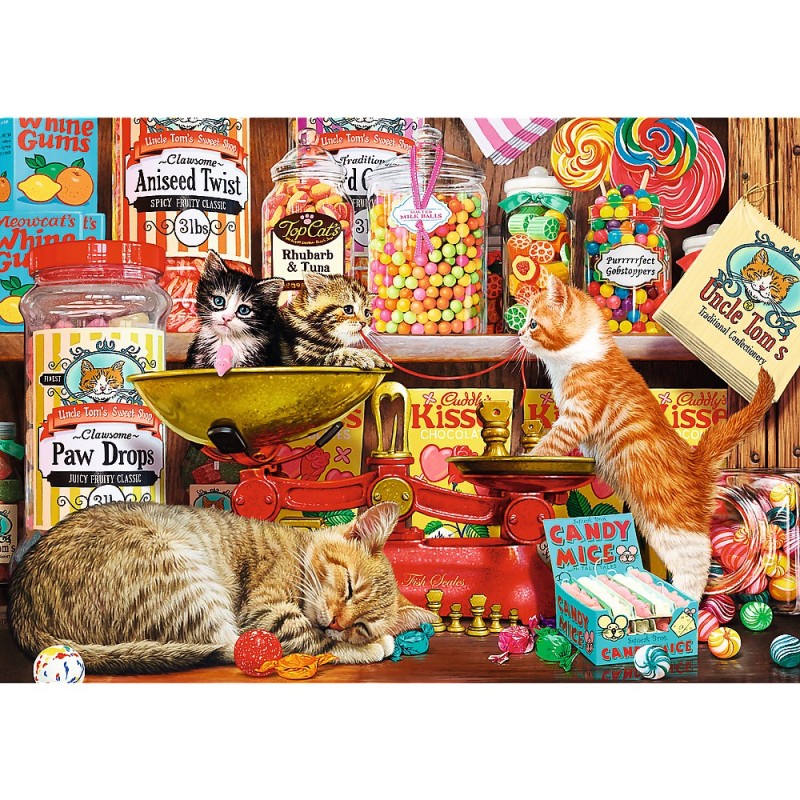 Puzzle 1000 piese - Cute Cats...