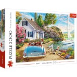 Puzzle 2000 piese Trefl - Holiday Haven (Trefl-27124)