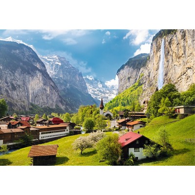 Puzzle 3000 piese - Lauterbrunnen, Switzerland (Trefl-33076) 2