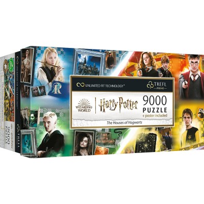Puzzle 9000 piese Trefl - The Houses Of Hogwarts...