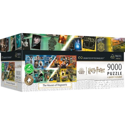 Puzzle 9000 piese Trefl - The Houses Of Hogwarts... 2