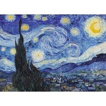 Puzzle 200 piese XXL din lemn Trefl - The Starry Night - Vincent van Gogh (Trefl-20248)