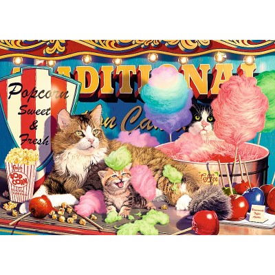 Puzzle 500 piese Trefl - Fluffy friends (Trefl-37495) 2