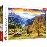 Puzzle 1000 piese Trefl - A Picturesque Alpine Village (Trefl-10775)