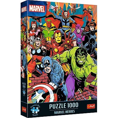 Puzzle 1000 piese Trefl - Marvel Heroes (Trefl-10881)