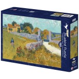 Puzzle 1000 piese Bluebird - Vincent Van Gogh: Ferme en provence (Bluebird-60351)