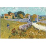 Puzzle 1000 piese Bluebird - Vincent Van Gogh: Ferme en provence (Bluebird-60351)