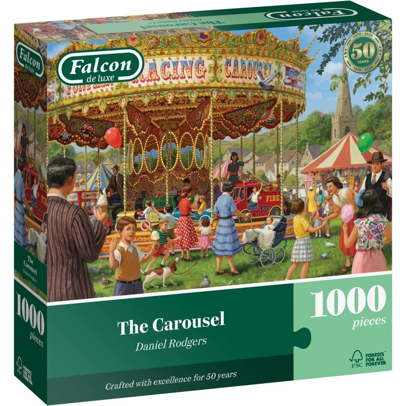 Puzzle 1000 piese Falcon - The Carousel (Falcon-00183)