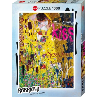 Puzzle 1000 piese Heye - Gunter Konrad: Rebrush ! - The Kiss of Lovers (Heye-30093)