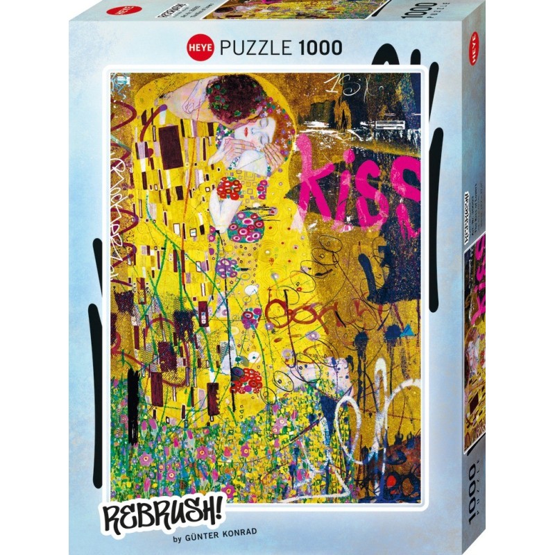 Puzzle 1000 piese Heye - Gunter Konrad: Rebrush ! - The Kiss of Lovers (Heye-30093)