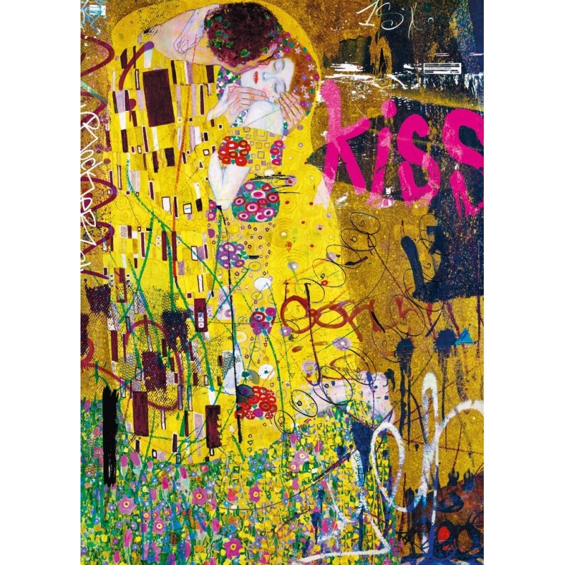 Puzzle 1000 piese Heye - Gunter Konrad: Rebrush ! - The Kiss of Lovers (Heye-30093)