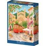 Puzzle 500 piese Pieces & Peace - Simply Katy: Port of Soller (Pieces&Peace-00297)