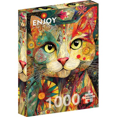 Puzzle 1000 piese ENJOY - Artie the Cat (Enjoy-2297)