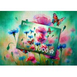 Puzzle 1000 piese ENJOY - Butterfly Garden (Enjoy-2301)