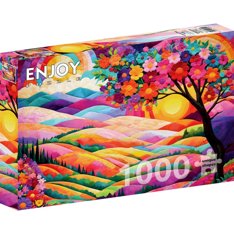 Puzzle 1000 piese ENJOY - Land of Two...