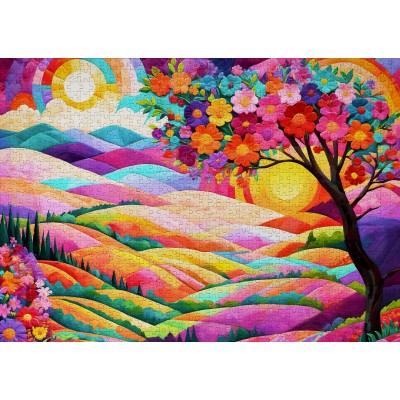 Puzzle 1000 piese ENJOY - Land of Two Suns (Enjoy-2320) 2