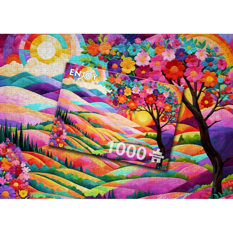 Puzzle 1000 piese ENJOY - Land of Two...