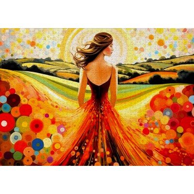 Puzzle 1000 piese ENJOY - My Beautiful World (Enjoy-2322) 2