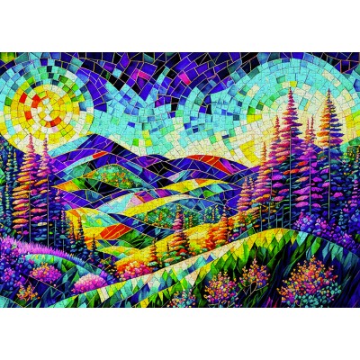 Puzzle 1000 piese ENJOY - Over the Hills to Dreamland... 2