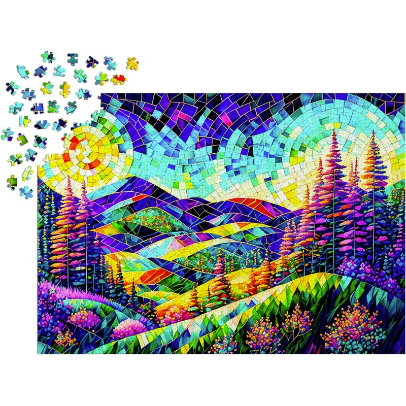 Puzzle 1000 piese ENJOY - Over the...