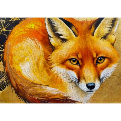 Puzzle 1000 piese ENJOY - Red Fox Closeup (Enjoy-2324) 2