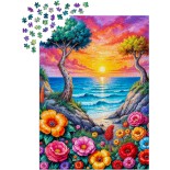 Puzzle 1000 piese ENJOY - Blooming Coast (Enjoy-2348)