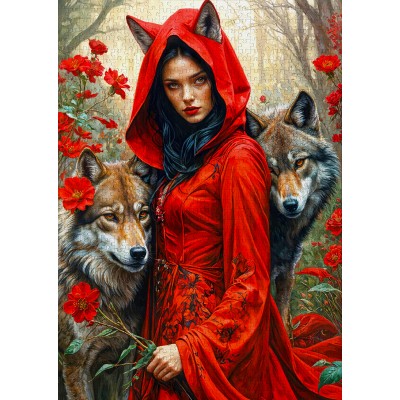 Puzzle 1000 piese ENJOY - Forest Watch (Enjoy-2357) 2