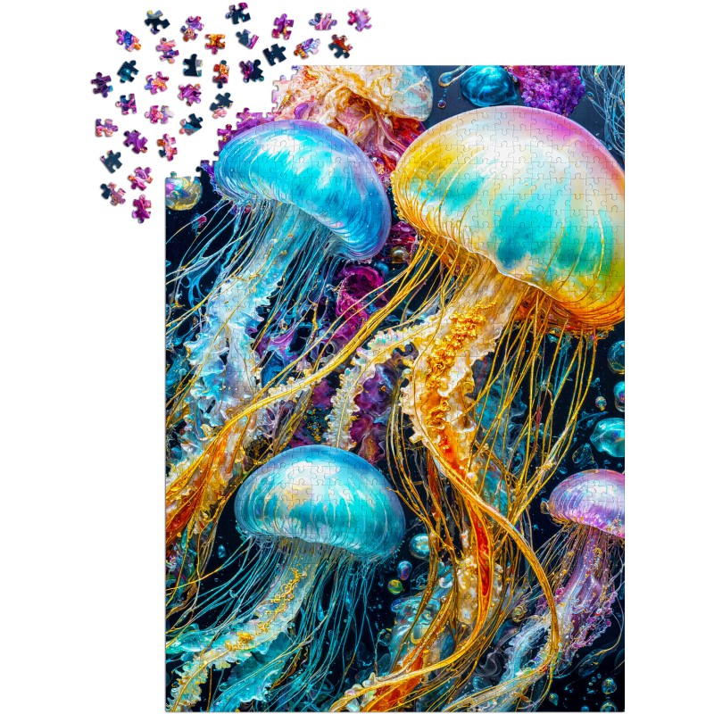 Puzzle 1000 piese ENJOY - Jellyfish...