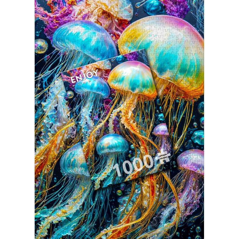Puzzle 1000 piese ENJOY - Jellyfish...