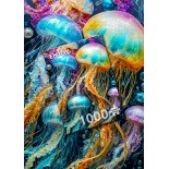 Puzzle 1000 piese ENJOY - Jellyfish Glow (Enjoy-2367)