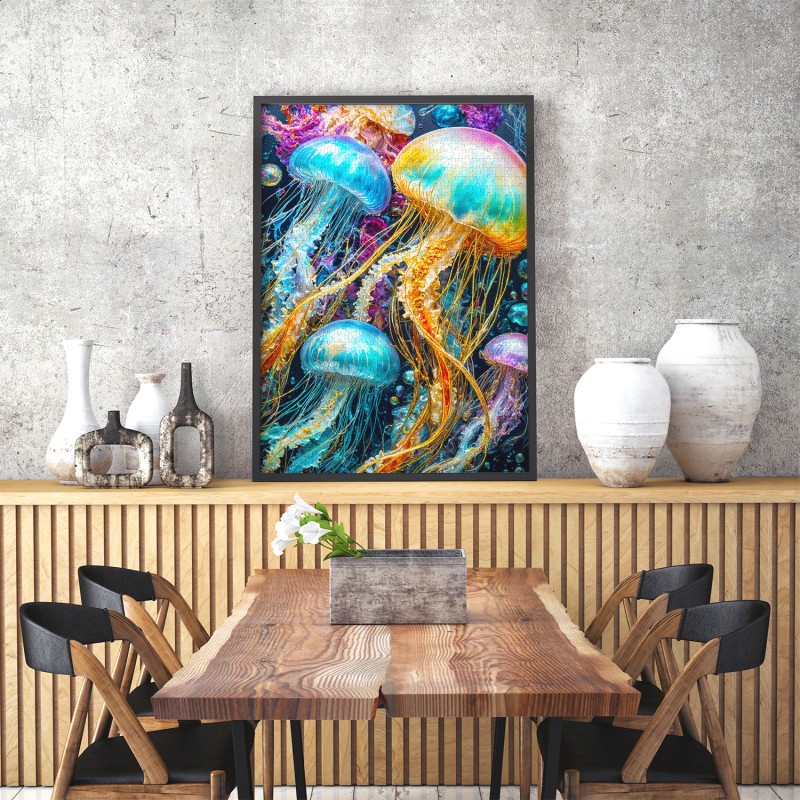 Puzzle 1000 piese ENJOY - Jellyfish...