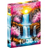 Puzzle 1000 piese ENJOY - Cherry Waterfall (Enjoy-2376)