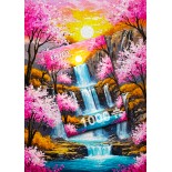 Puzzle 1000 piese ENJOY - Cherry Waterfall (Enjoy-2376)
