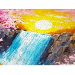 Puzzle 1000 piese ENJOY - Cherry Waterfall (Enjoy-2376)