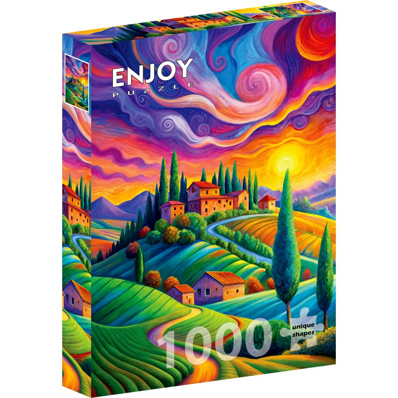 Puzzle 1000 piese ENJOY - Tuscan...