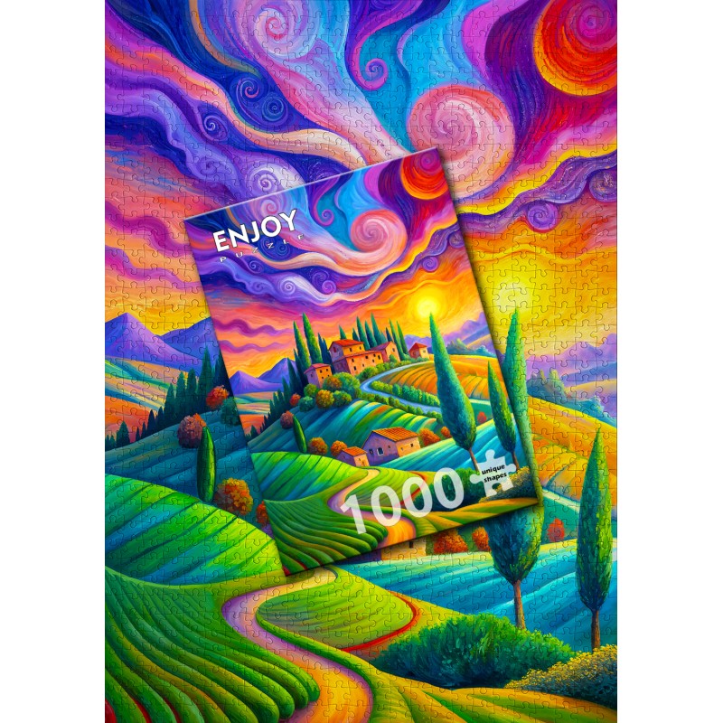 Puzzle 1000 piese ENJOY - Tuscan...