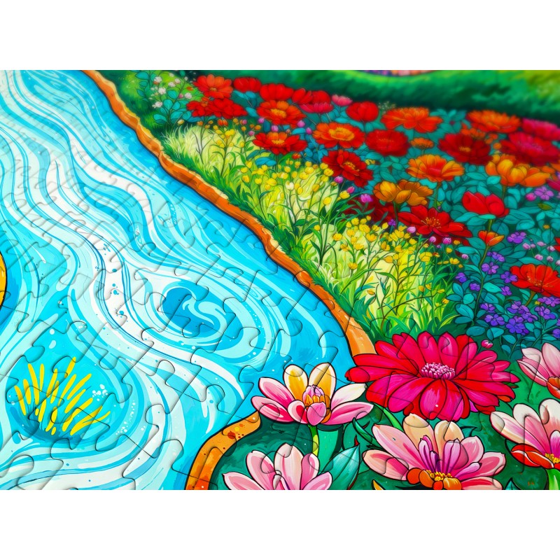 Puzzle 1000 piese ENJOY - Colorful...