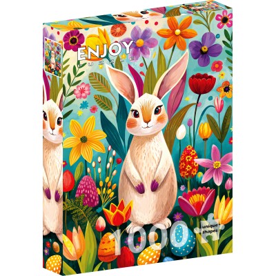 Puzzle 1000 piese ENJOY - Spring Bunny (Enjoy-2385)