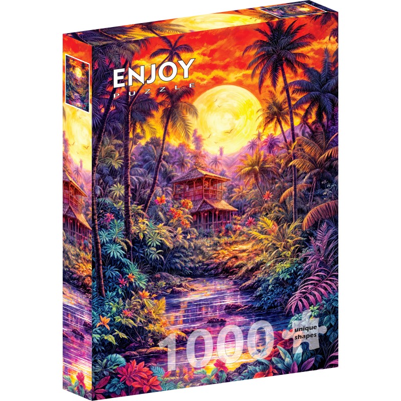 Puzzle 1000 piese ENJOY - Jungle...