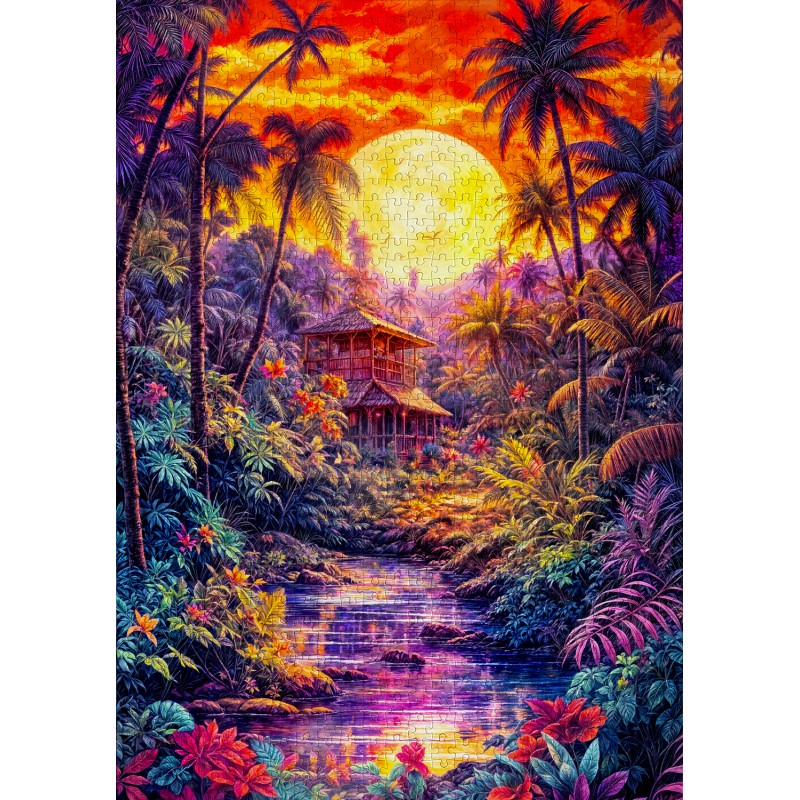 Puzzle 1000 piese ENJOY - Jungle...