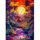 Puzzle 1000 piese ENJOY - Jungle Twilight (Enjoy-2397)