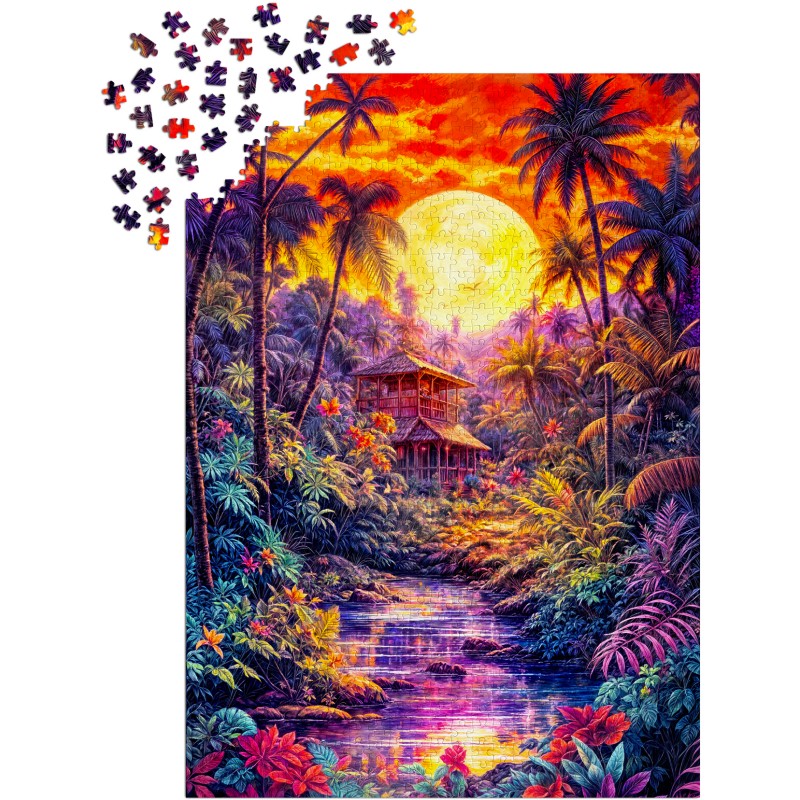 Puzzle 1000 piese ENJOY - Jungle...