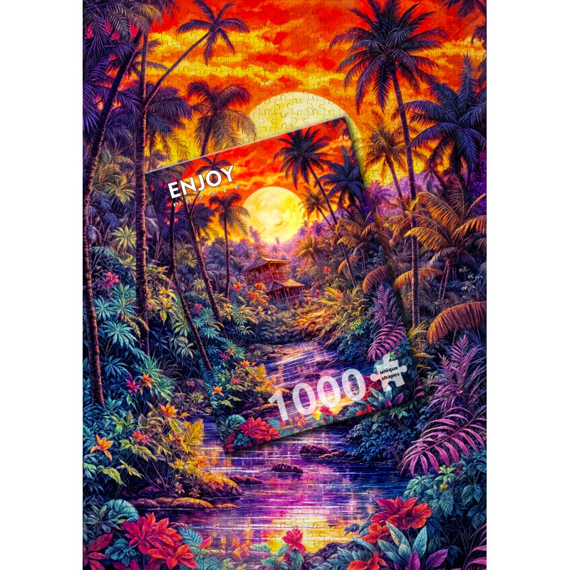 Puzzle 1000 piese ENJOY - Jungle...