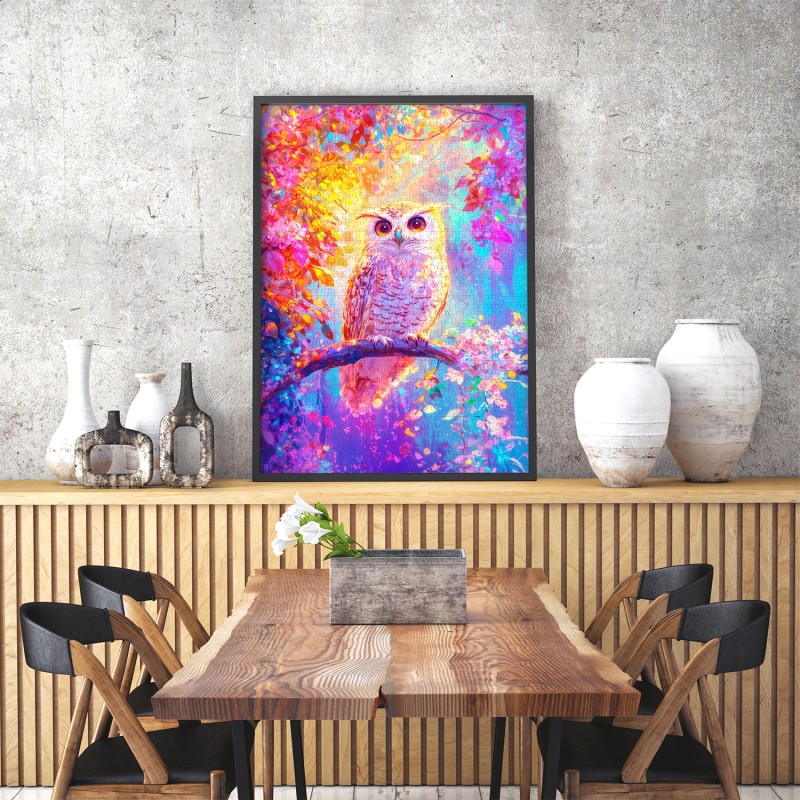 Puzzle 1000 piese ENJOY - Blossom Owl...