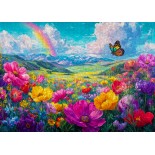 Puzzle 1000 piese ENJOY - Rainbow Meadow (Enjoy-2404)